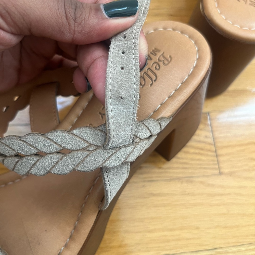 Bella Vita platform block heels 8 1/2 W - Picture 13 of 14